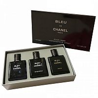 Парфюмерный набор Chanel Bleu De Chanel 3x30 ml оптом в Санкт-Петербург 